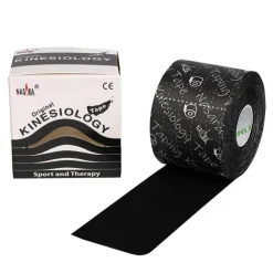 Kinesiotape 5cmx5m schwarz, 1 St^Nasara Hot