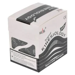 Kinesiotape 5cmx5m schwarz, 1 St^Nasara Hot