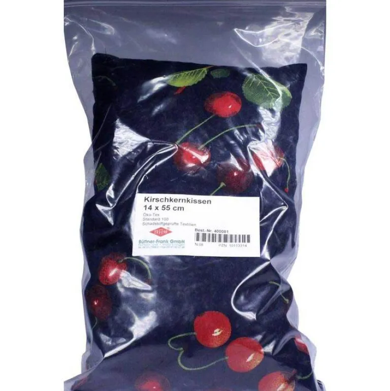 Kirschkernkissen 14x55 cm Kirschen, 1 St^