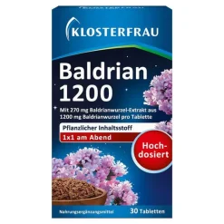 Klosterfrau Baldrian-Baldrian 1200 Tabletten, 30 St