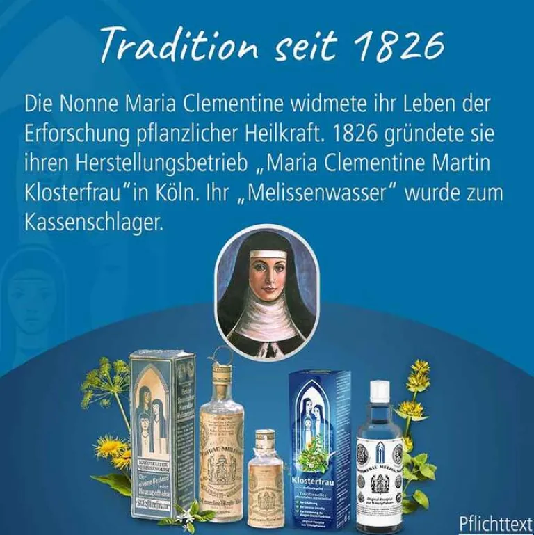 Klosterfrau Beruhigungsmittel|Verdauung-Melissengeist, 95 ml