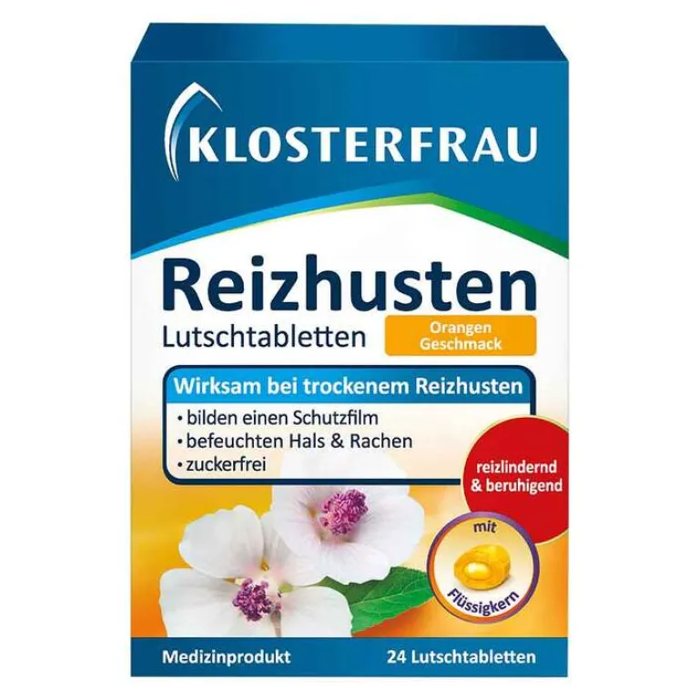 Klosterfrau Hustenstiller-Reizhusten Lutschtabletten, 24 St