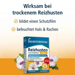 Klosterfrau Hustenstiller-Reizhusten Lutschtabletten, 24 St