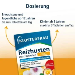 Klosterfrau Hustenstiller-Reizhusten Lutschtabletten, 24 St