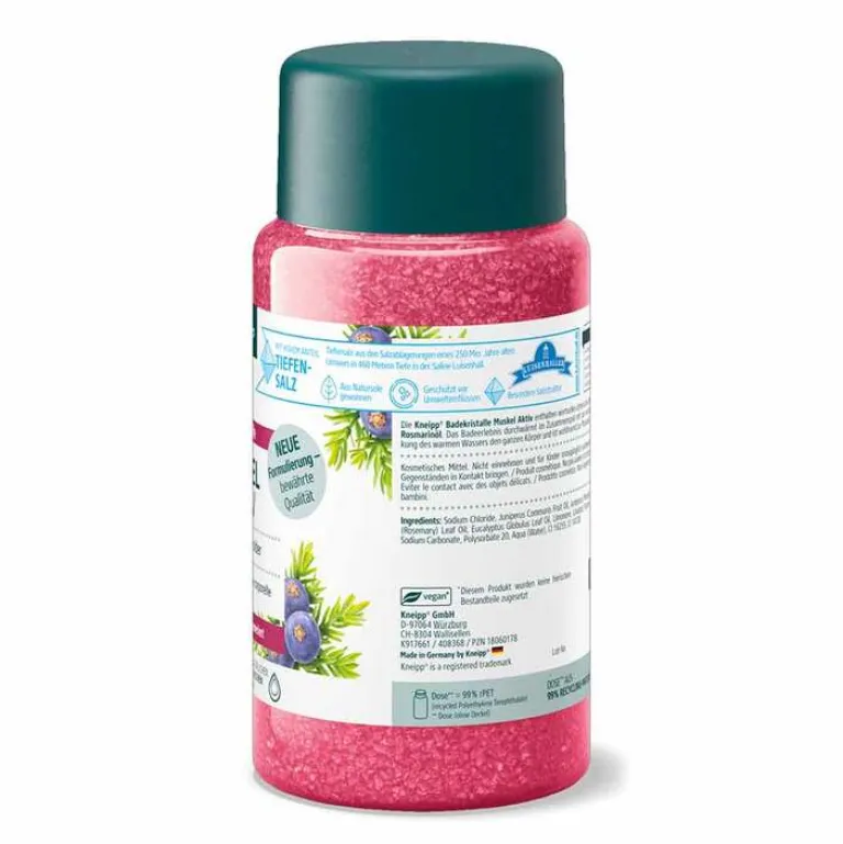 Kneipp Badesalz-Badekristalle Muskel Aktiv, 600 g