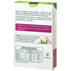 Kneipp Baldrian plus Nervenvitamine Dragees, 40 St- Hirnleistung & Nerven