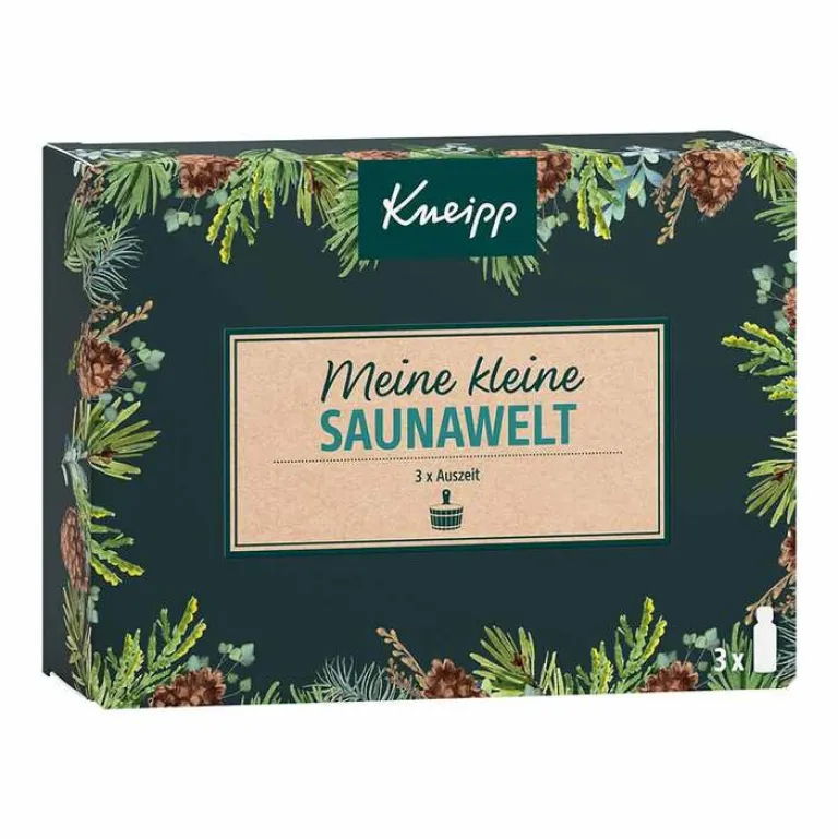 Kneipp Geschenkpackung Meine kleine Saunawelt, 3X20 ml- Saunaaufguss