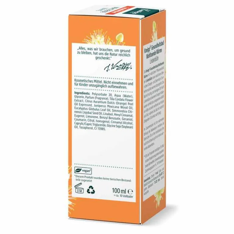 Kneipp Bäder-Gesundheitsbad Wohltuende Wärme, 100 ml