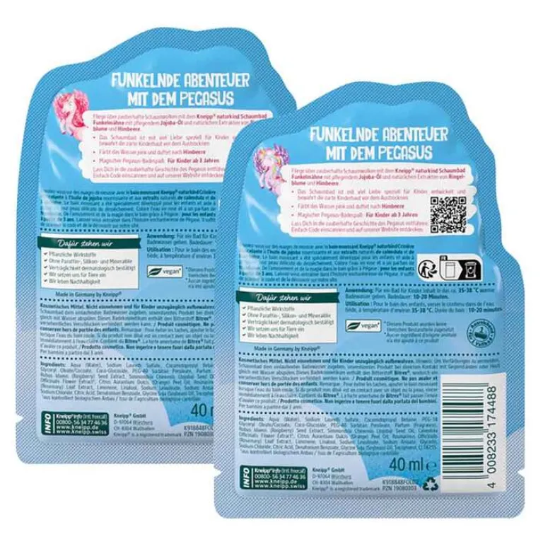 Kneipp Für Kinder-naturkind Funkelmähne Schaumbad, 40 ml