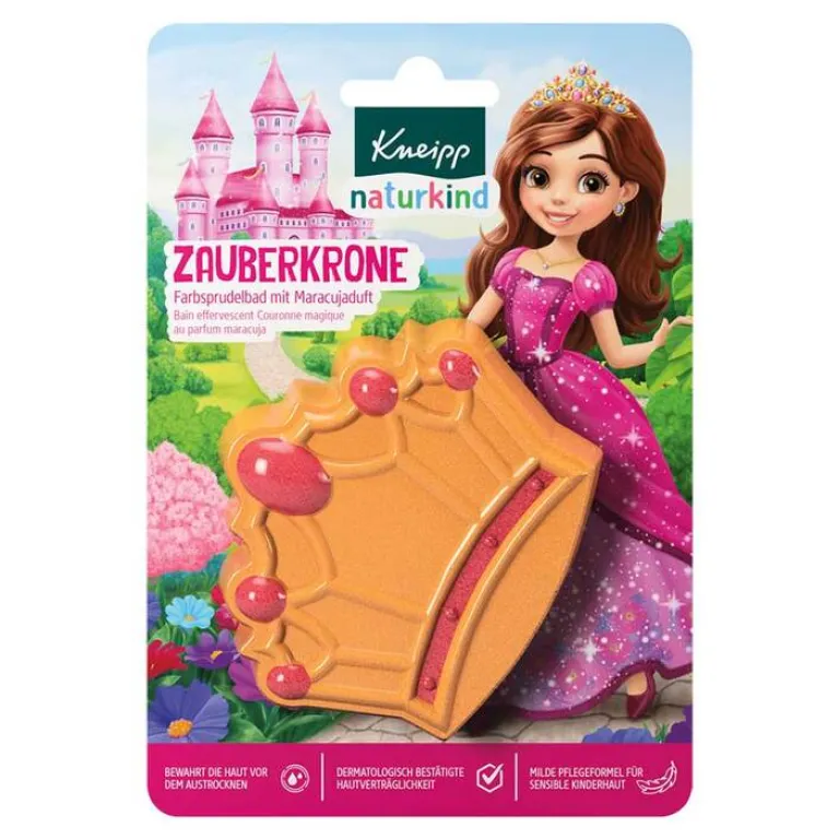 Kneipp naturkind Zauberkrone Farbsprudelbad, 1 St-Kinder Für Kinder