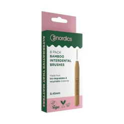 Öko Interdental Zahnbürste Bambus 0,45 mm Nordics, 8 St^Don Dandrea Deuschland AG Sale
