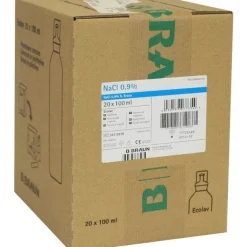 B. Braun Kochsalzlösung-Kochsalzlösung 0,9% B.Braun SPÜLLÖSUNG Ecolav, 20X100 ml