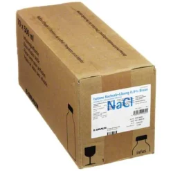 B. Braun Kochsalzlösung 0,9% Glasflasche, 10X500 ml- Kochsalzlösung