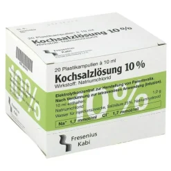 Kochsalzlösung 10% Infusionslösungskonzentrat, 20X10 ml^Fresenius Kabi Outlet