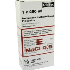 Fresenius Kabi Kochsalzlösung-Kochsalzlösung 0,9% Plastikflasche Fresenius, 250 ml