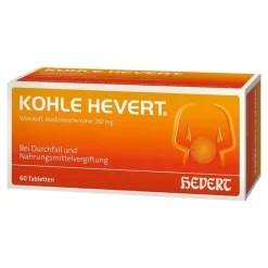 Kohle Tabletten, 60 St^Hevert Discount