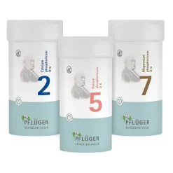 Pflüger Schüßler-Salze Kombinationen Kombination der Schüßler-Salze Nr. 2, Nr. 5 und Nr. 7, 1200 St- Sets