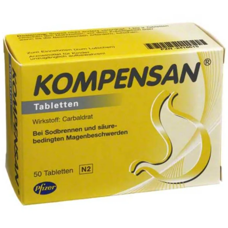 ® 340mg Tabletten – Bei Sodbrennen , 50 St^Kompensan Best
