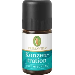 Primavera Konzentration Duftmischung ätherisches Öl, 5 ml- Ätherische Öle & Duftöle
