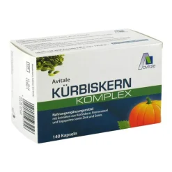 Kürbiskern Komplex Kapseln, 140 St^Avitale New