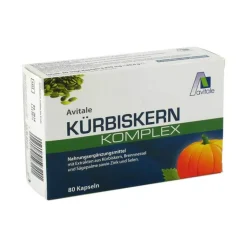 Avitale Prostata-Kürbiskern Komplex Kapseln, 80 St