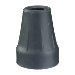 CareLiv Alltagshilfen-Krückenkapsel 18 / 19mm grau Stahleinl.Unter.St., 1 St