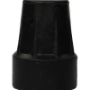Alltagshilfen-Krückenkapsel 18 / 19mm schwarz Stahleinl.Unter.St., 1 St