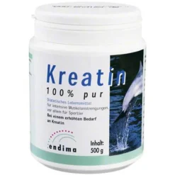 Endima Kreatin-Kreatin 100% Pur Pulver, 500 g