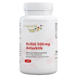 Krillöl 500 mg Antarktik Kapseln, 100 St^Vitaworld Best