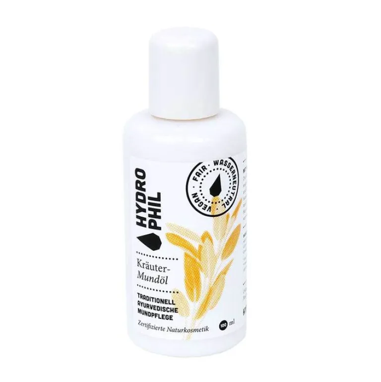 Hydrophil Kräuter Mundöl, 100 ml- Mund- Und Zahnpflege