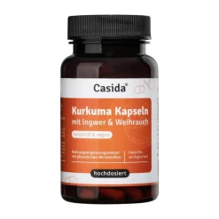 Kurkuma + Ingwer + Weihrauch Kapseln hochdosiert, 90 St^Casida Online