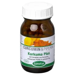 Sanatur Kurkuma Plus Curcumin Kapseln, 60 St- Verdauung|Kurkuma Kapseln