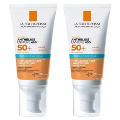La Roche-Posay La Roche Posay Anthelios hydratisierende Creme getönt LSF 50 +, 2x50 ml- Lsf 50+