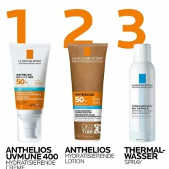 La Roche Posay Lsf 50+|Gesicht-Anthelios hydratisierende Creme UVmune LSF 50 +, 50 ml