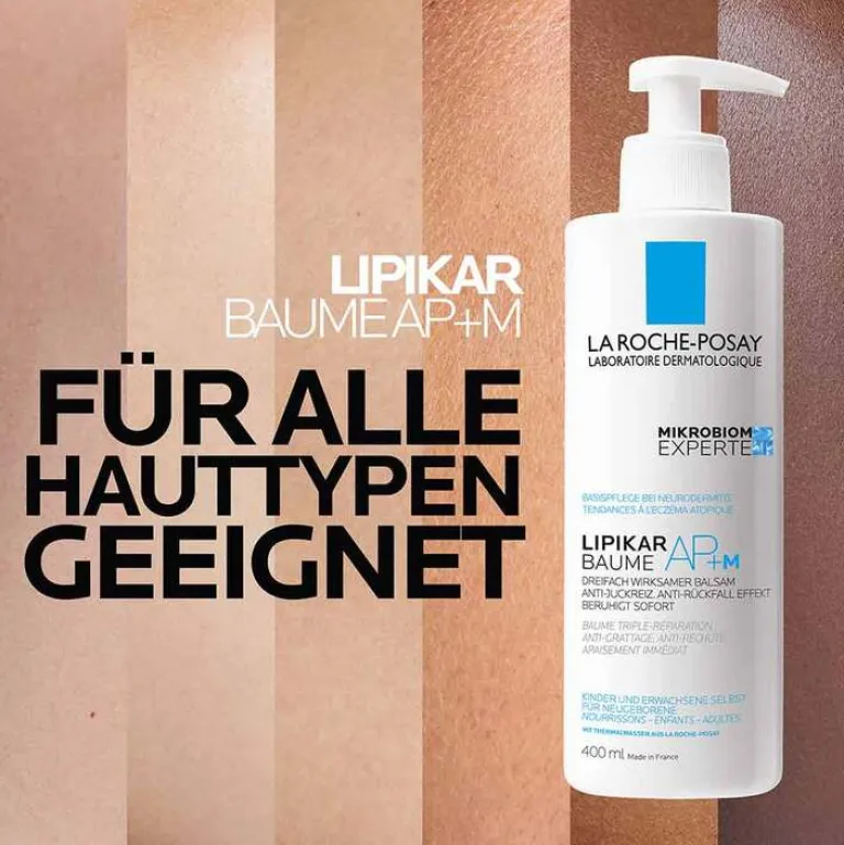 Lipikar Baume AP + M Creme, 2x400 ml^La Roche Posay Discount