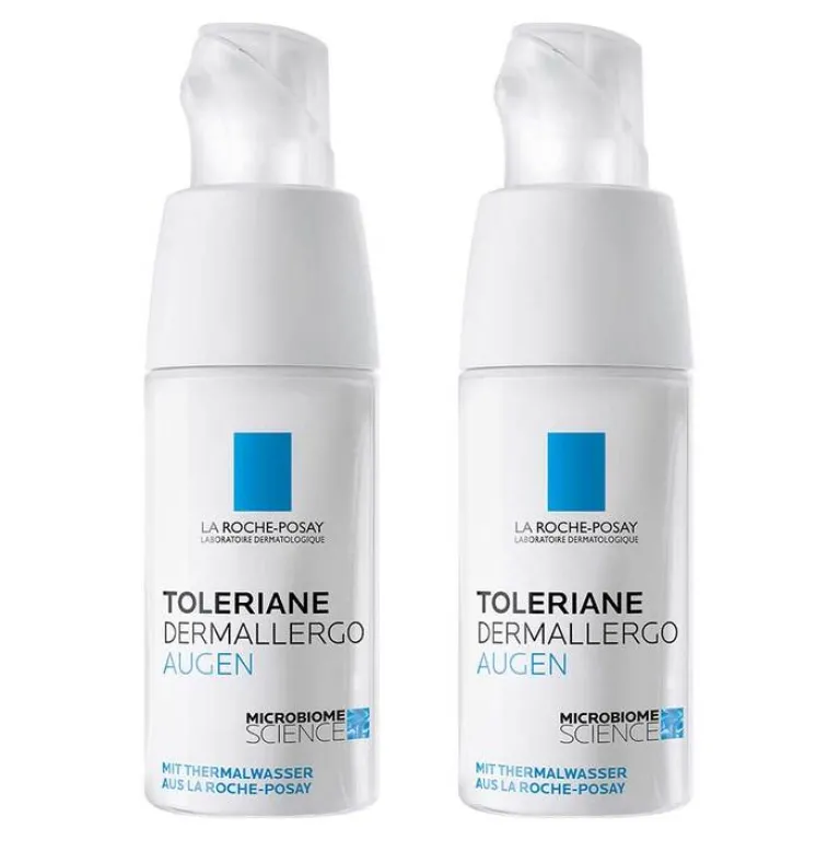 La Roche Posay Toleriane Dermallergo Augen, 2x20 ml- Augenpflege