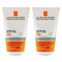 La Roche-Posay Anthelios Körp. + Gesicht Uvmune LSF 50 +, 2x150 ml- Lsf 50+