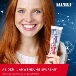 Lacalut Zahnpasta & Zahncreme-aktiv Zahnfleischschutz & sanftes Weiß, 75 ml