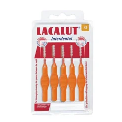 Interdental XS Bürstendrm.2,0 mm, 5 St^Lacalut Discount