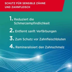 Lacalut sensitiv Remineralisierung & sanftes Weiß, 75 ml- Zahnpasta & Zahncreme
