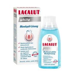 Lacalut Mundpflege-white Mundspül-Lösung, 300 ml