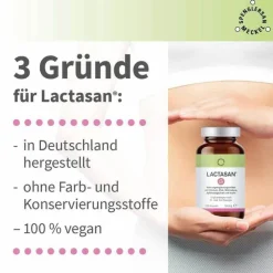 Lactasan Kapseln, 120 St- Verdauung