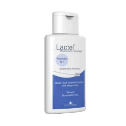 Lactel Shampoos|Kopfhautpflege-Nr.3 Bioschwefel Shampoo gegen stark fettende Kopfhaut, 200 ml