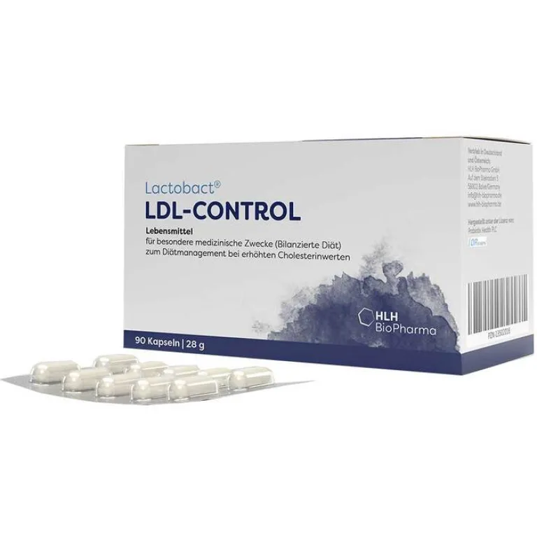 Lactobact LDL Cholesterin Control magensaftresistente Kapseln, 90 St- Cholesterin