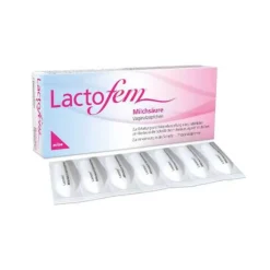 Lactofem Intimpflege-Milchsäure Vaginalzäpfchen, 7 St
