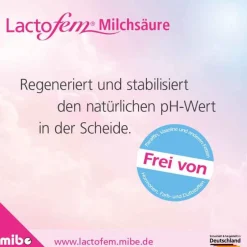 Lactofem Intimpflege-Milchsäure Vaginalzäpfchen, 7 St