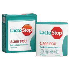 Lactostop 3.300 FCC Tabletten Klickspender, 40 St- Laktase