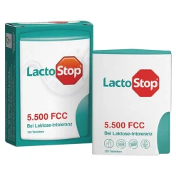 5.500 FCC Tabletten Klickspender, 120 St^Lactostop Outlet