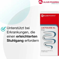 Aliud Pharma Abführmittel-LACTULOSE AL Sirup, 1000 ml