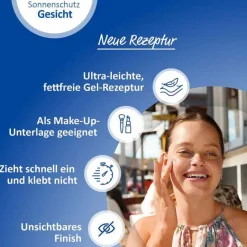 allergische Haut Gel Gesicht LSF 50 + , 50 ml^Ladival Hot